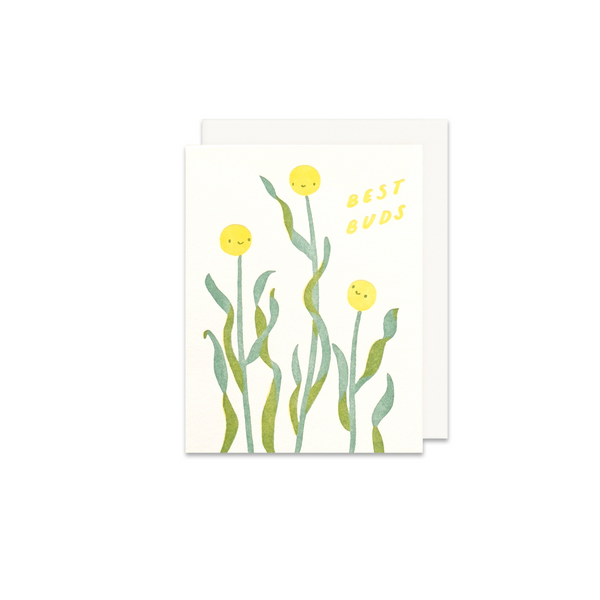 Best Buds Friends Greeting Card - Province of Canada - Made in Canada