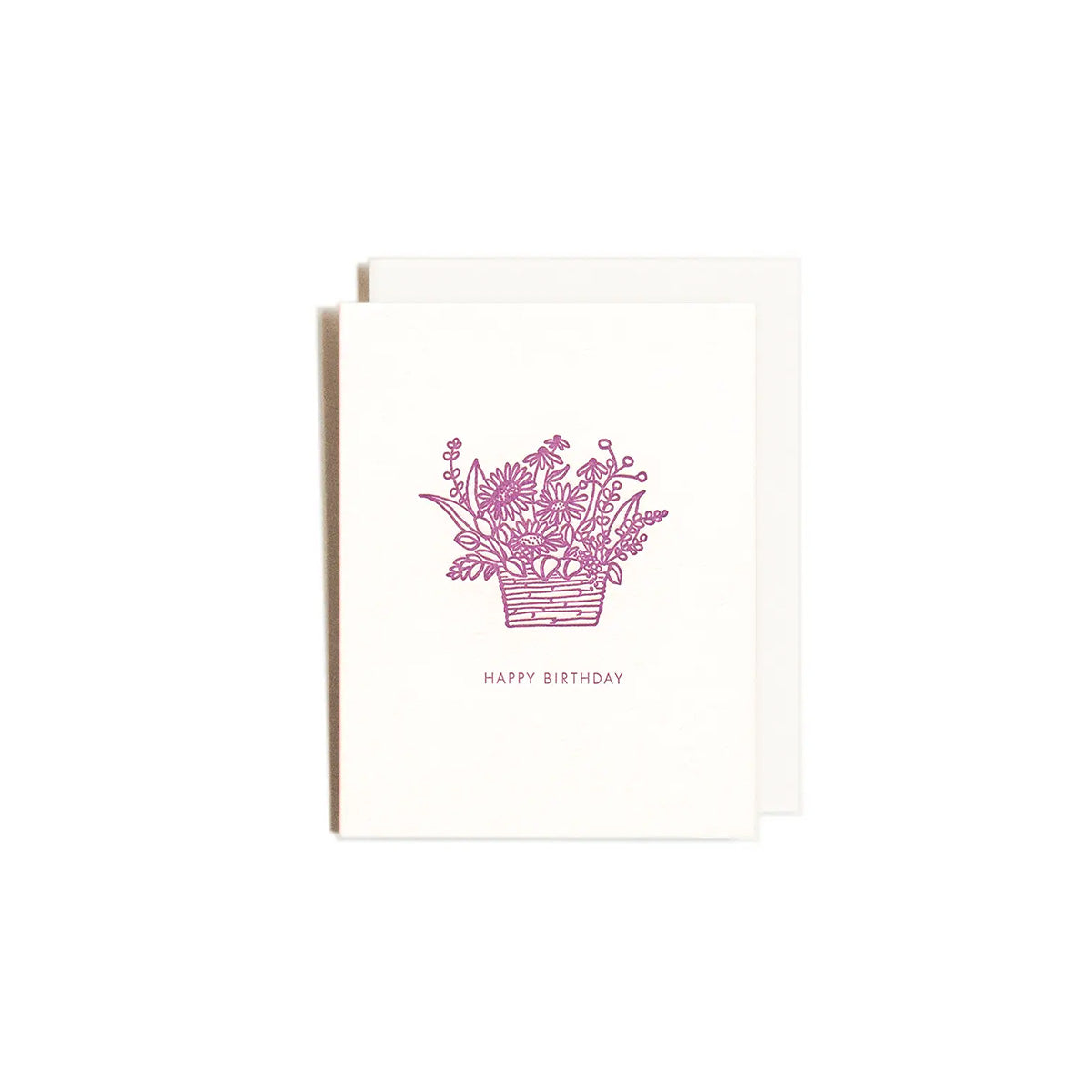 Birthday Bouquet Greeting Card- Made in Canada