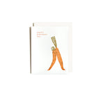 Birthday Pal Carrots Greeting Card- Made in Canada