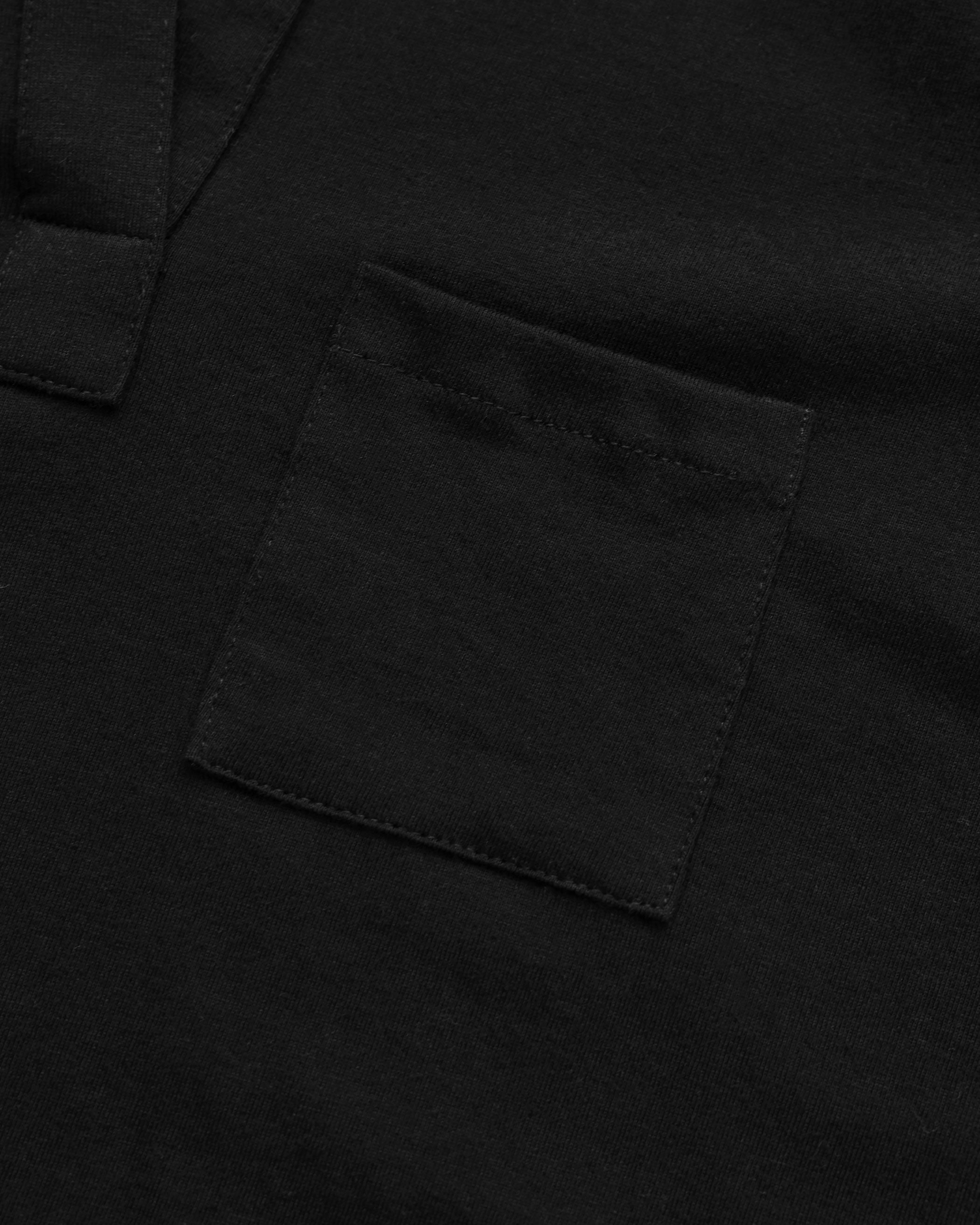 Made in Canada 100% Cotton Popover Dress Black - Province of Canada Little Black Dress