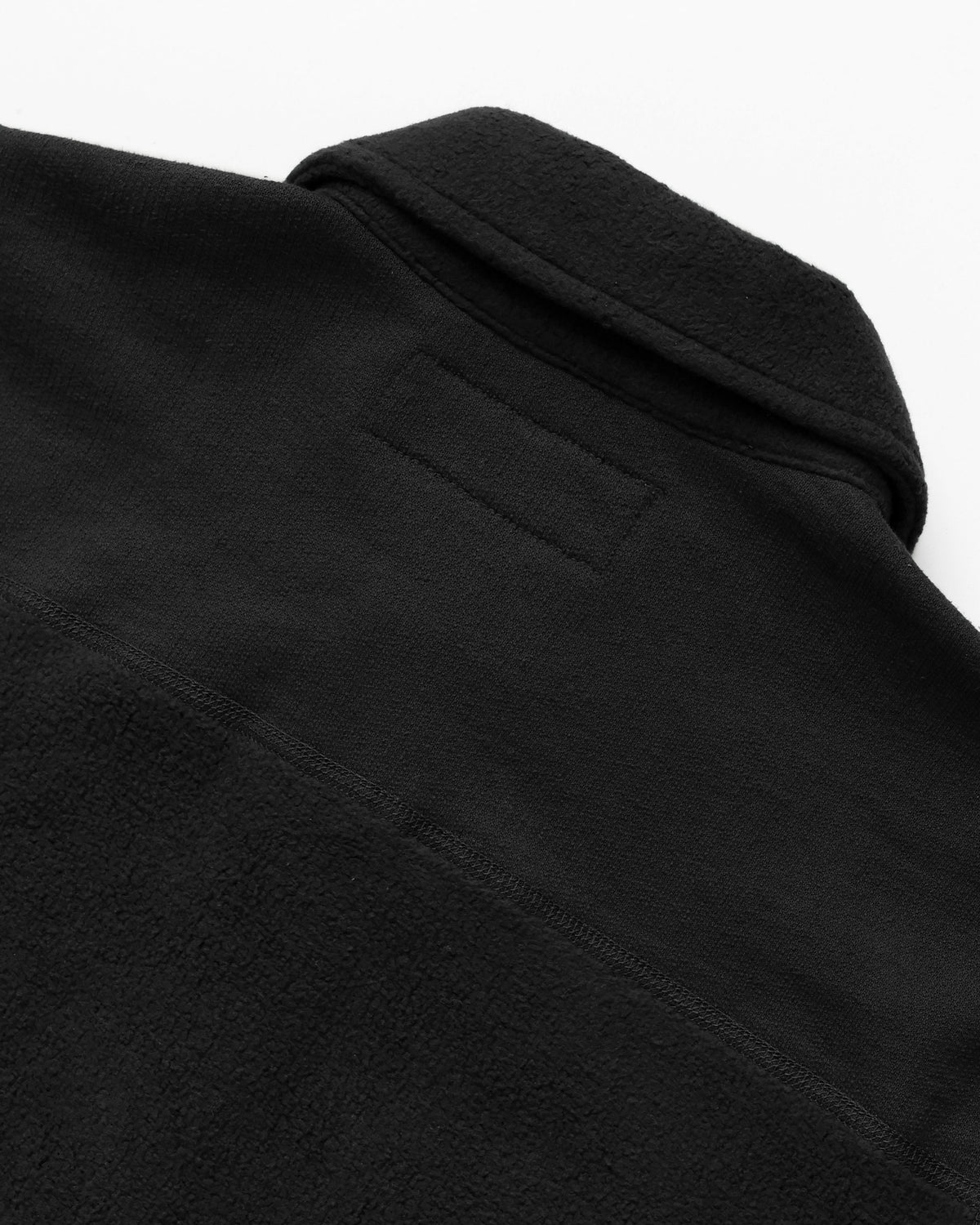 Made in Canada 100% Cotton Reverse Fleece Overshirt Black - Unisex - Province of Canada