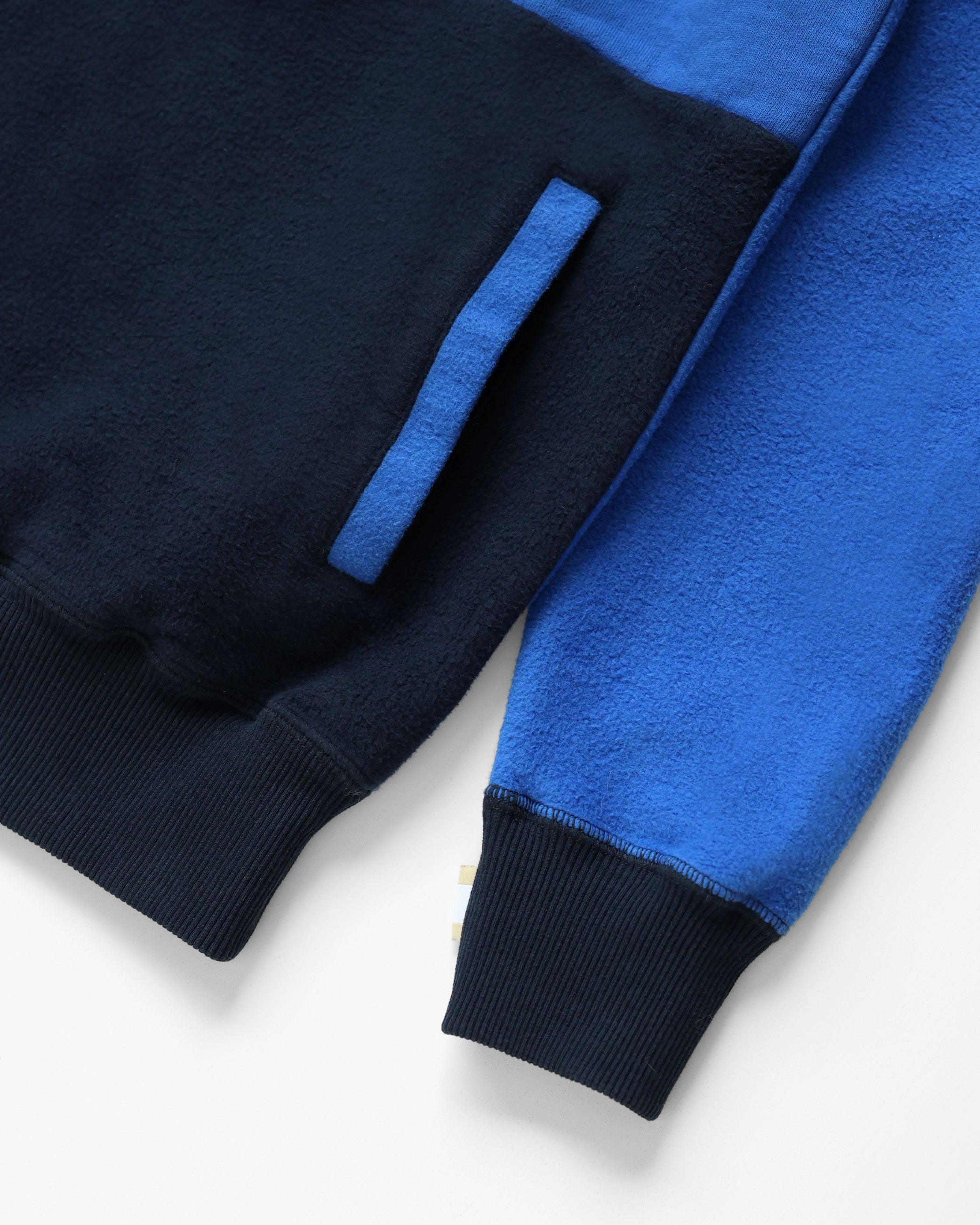 Made in Canada 100% Cotton Reverse Fleece Pullover Royal Navy - Unisex - Province of Canada