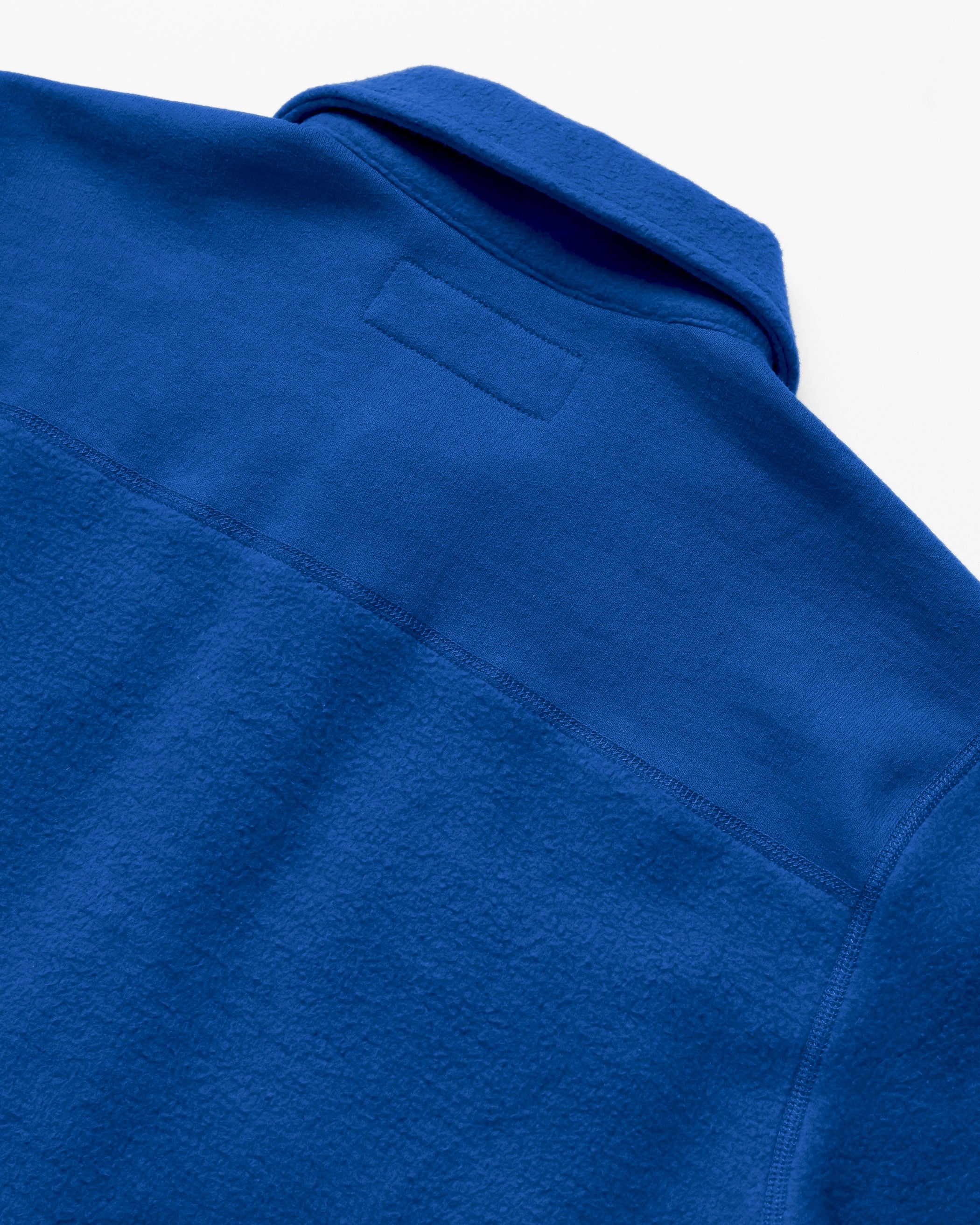 Reverse Fleece Overshirt Royal - Unisex - Made in Canada - Province of Canada