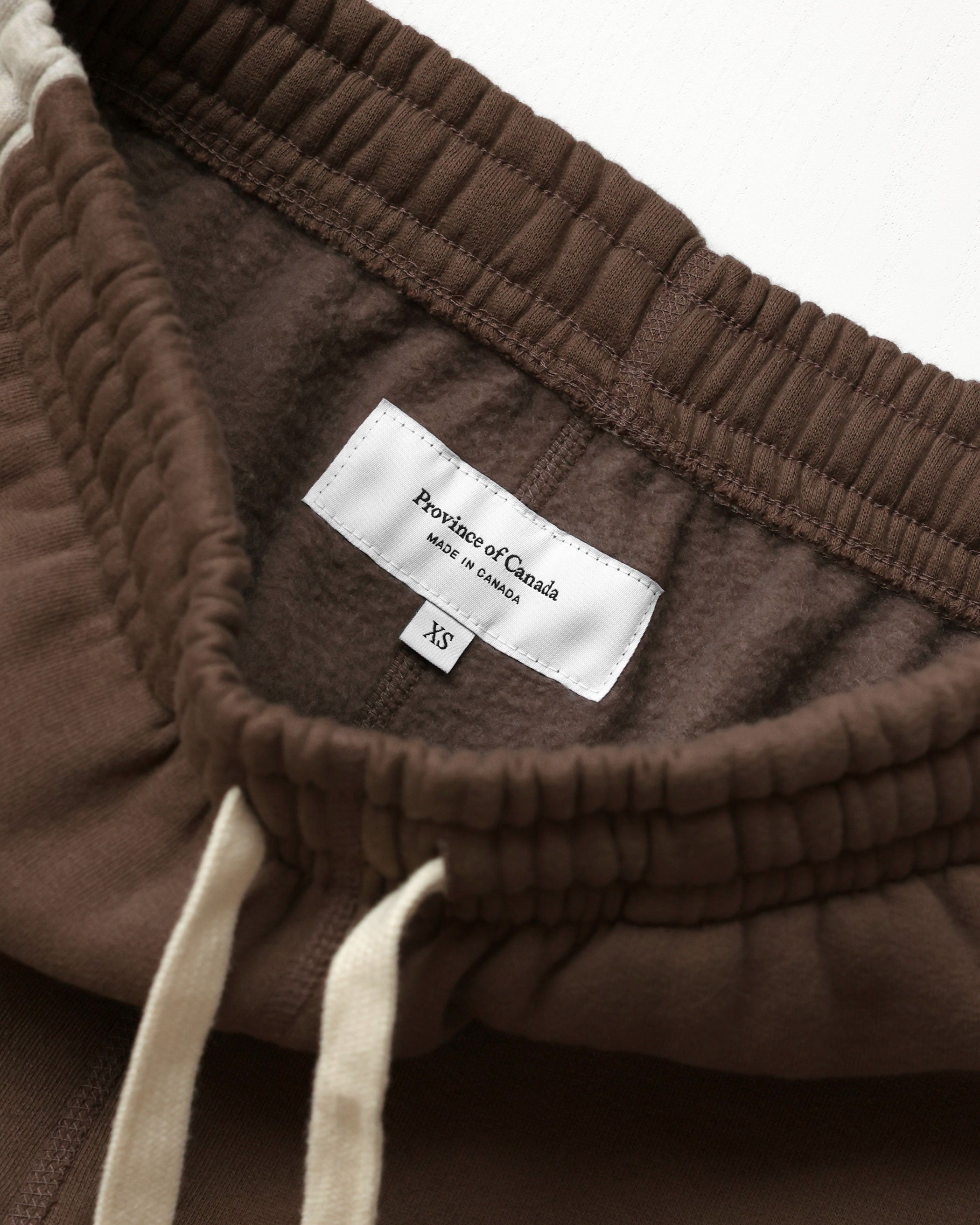 Made in Canada Cotton Club Fleece Sweatpant Chestnut - Unisex - Province of Canada