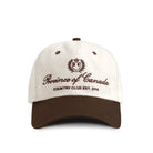 Made in Canada 100% Cotton Country Club Baseball Hat Natural Brown - Province of Canada
