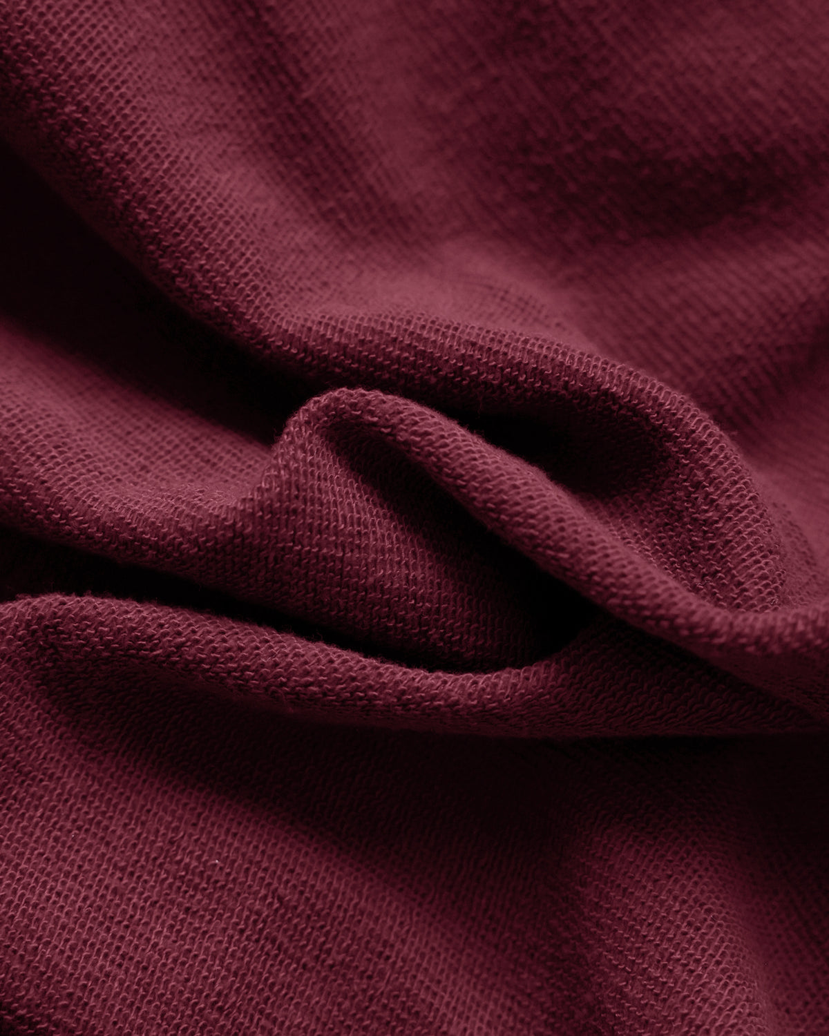 Made in Canada - French Terry Sweatshirt Burgundy - Unisex - Province of Canada