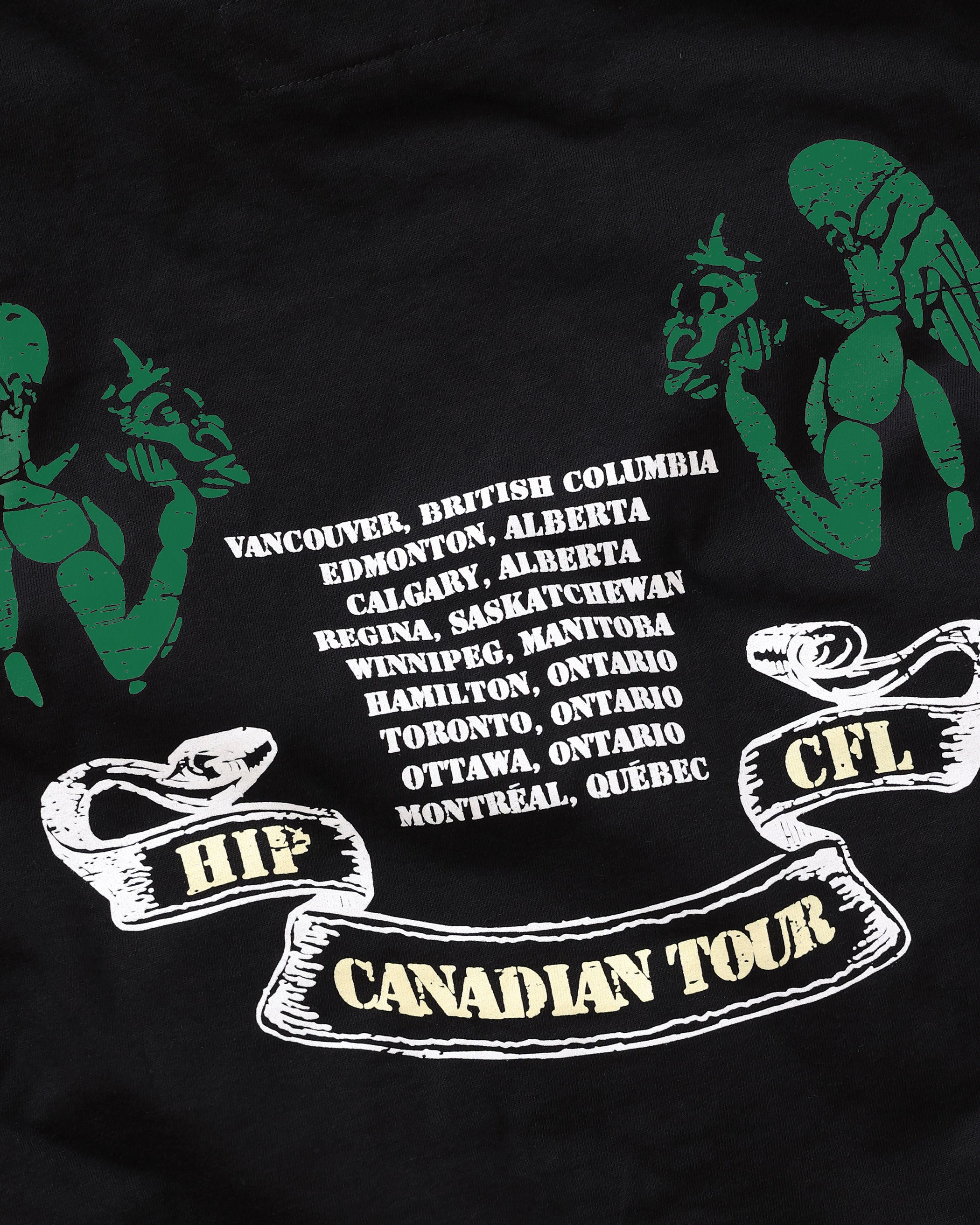 Made in Canada Saskatchewan Roughriders CFL x The Tragically Hip Tee - Unisex - Province of Canada