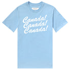 Made in Canada 100% Organic Cotton Canada Canada Canada Tee Sky Blue - Unisex - Province of Canada