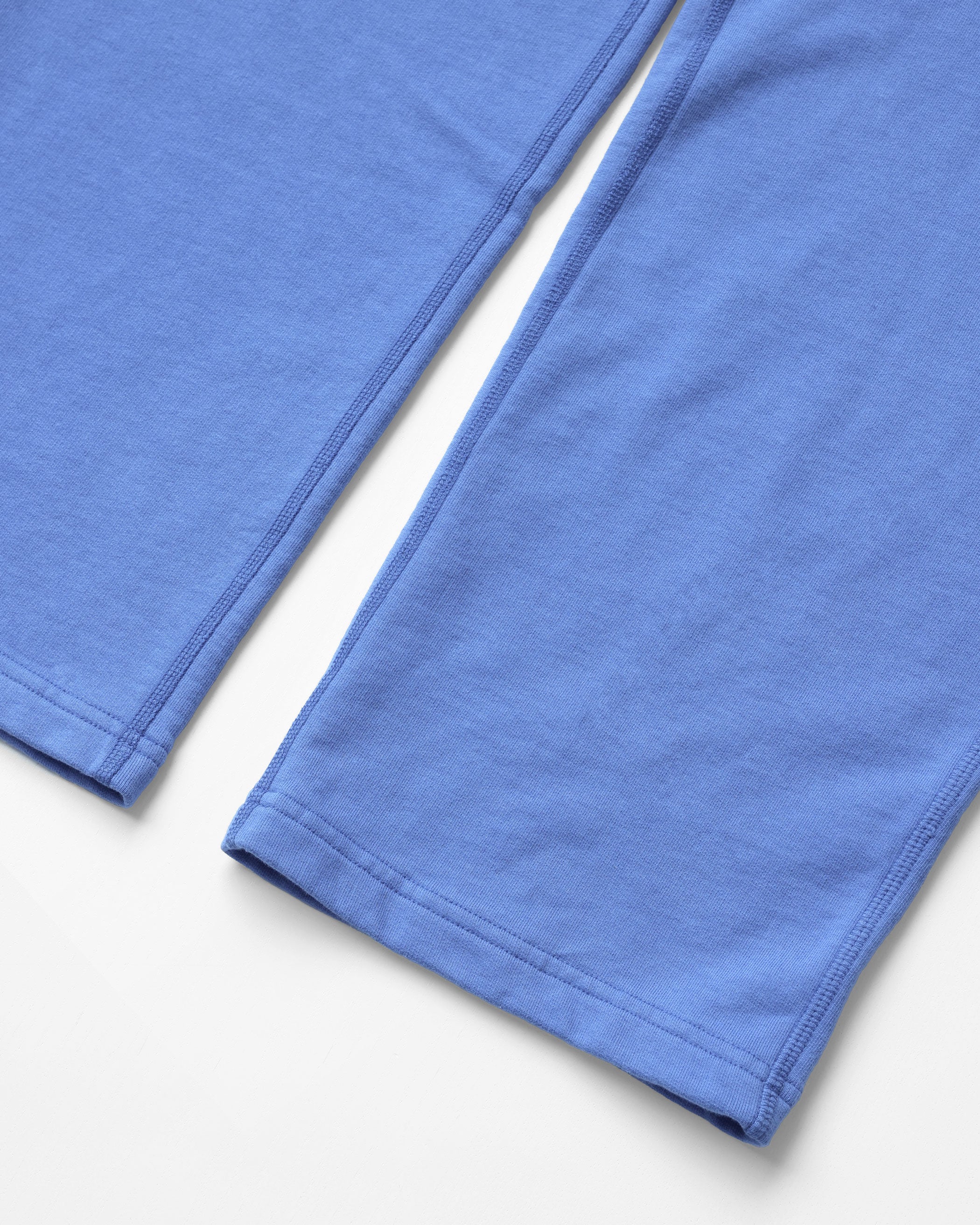Made in Canada 100% Cotton Wide Leg French Terry Sweatpant Cerulean Blue - Unisex Province of Canada