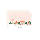 Christmas Village Greeting Card - Made in Canada