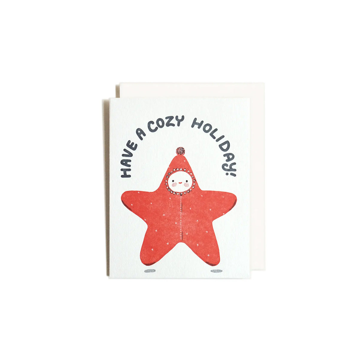 Cozy Star Greeting Card- Made in Canada