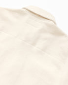 Made in Canada 100% Cotton Reverse Fleece Overshirt Light-Jacket Cream - Unisex - Province of Canada