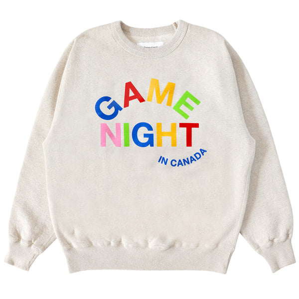 100% Cotton Made in Canada Fleece Game Night Sweater Unisex - Province of Canada