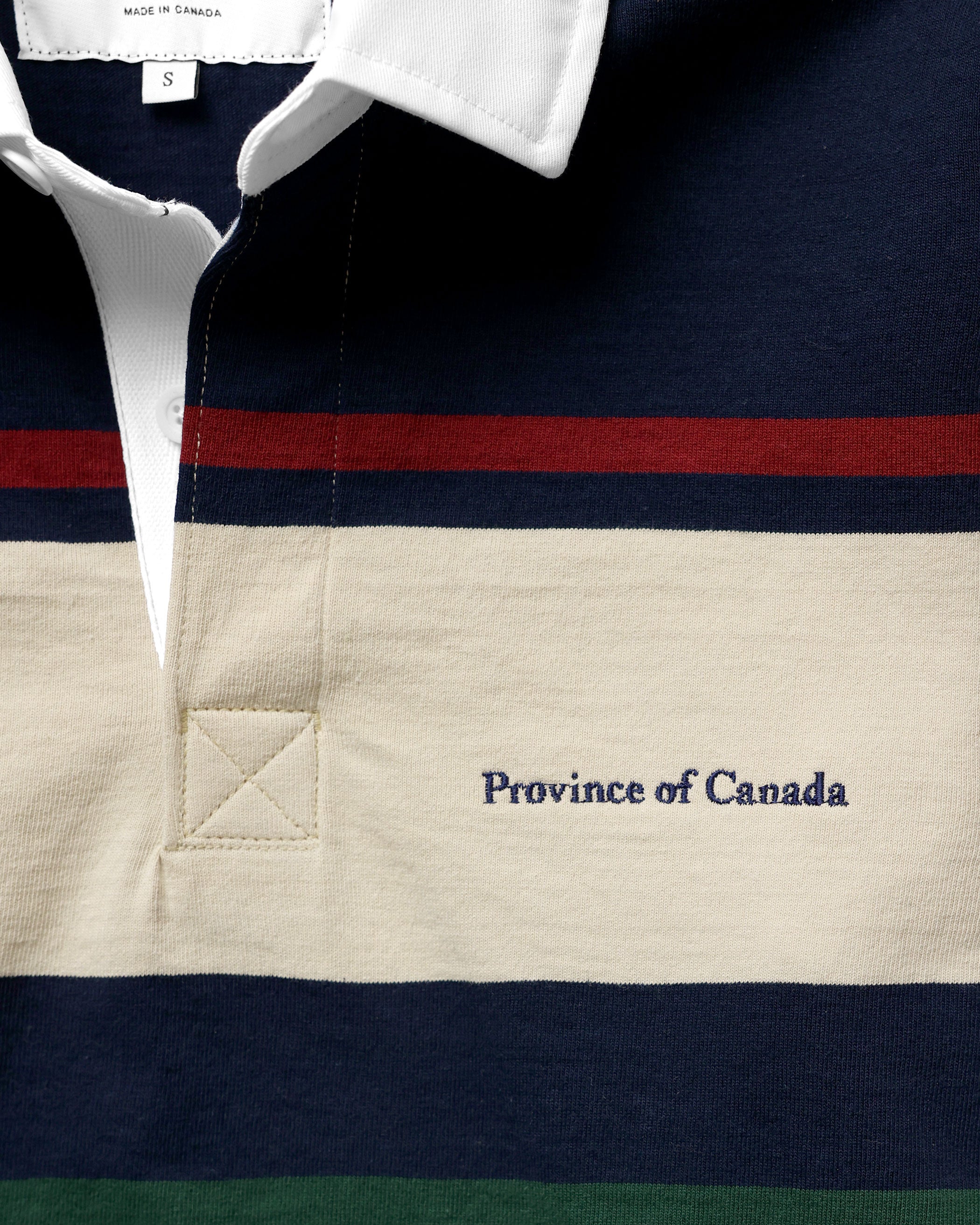 Made in Canada 100% Cotton Ellis Rugby Shirt - Unisex - Province of Canada