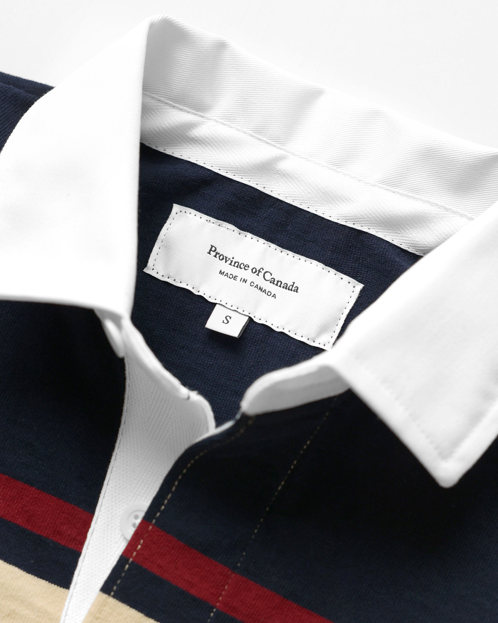 Made in Canada 100% Cotton Ellis Rugby Shirt - Unisex - Province of Canada