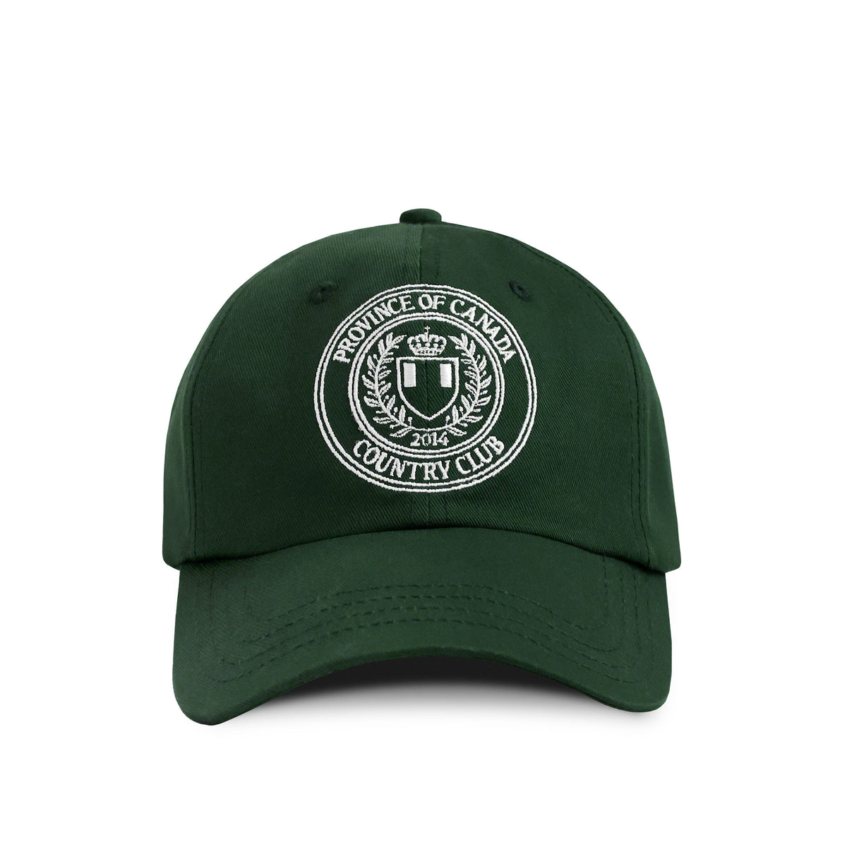Made in Canada 100% Cotton Country Club Baseball Hat Forest - Province of Canada