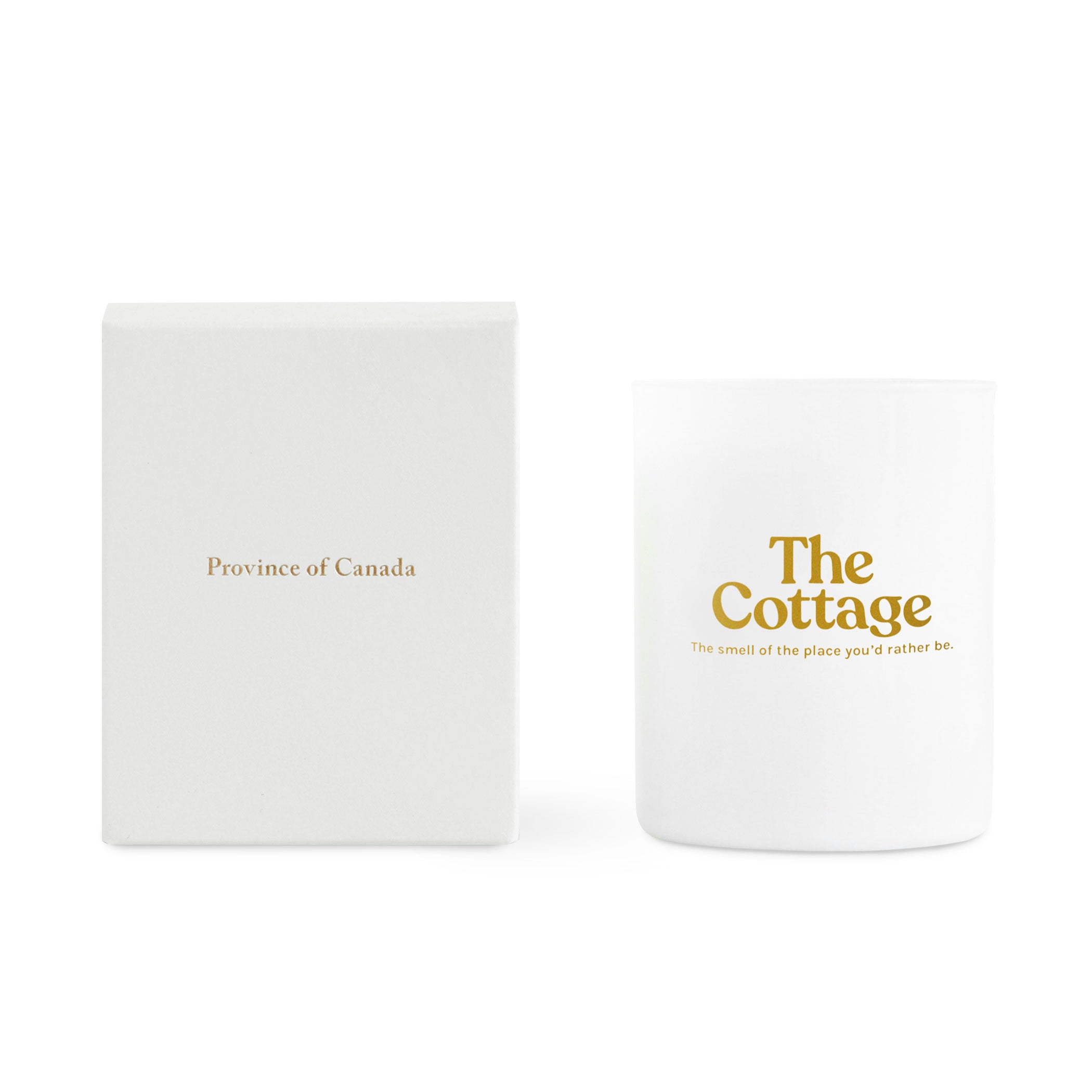 Made in Canada Hand Poured Soy The Cottage Candle - Province of Canada