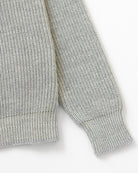 Made in Canada 100% Cotton Cotton Knit Sweater Heather Grey - Unisex - Province of Canada