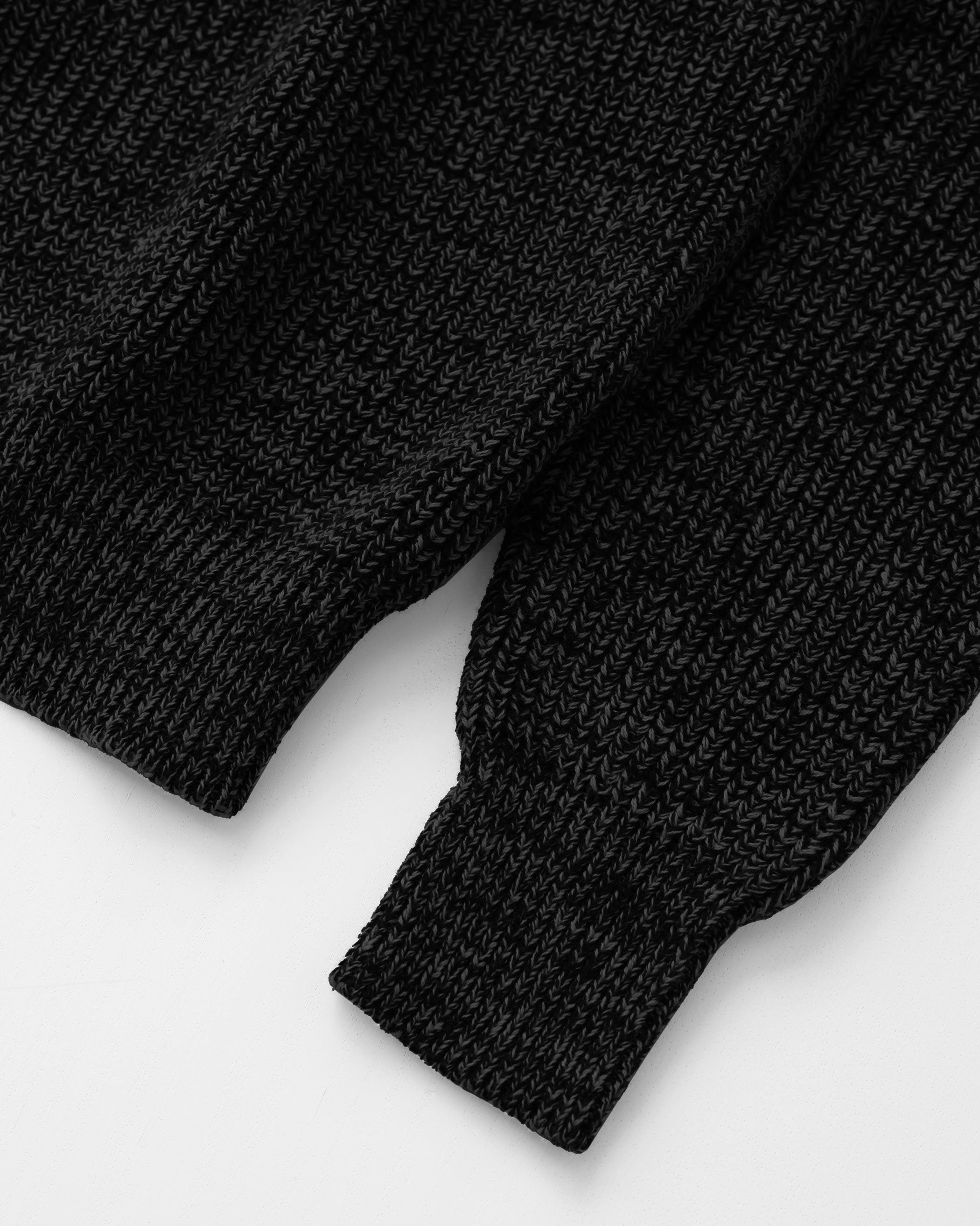 Made in Canada Cotton Knit Sweater Heather Black 100% Cotton - Unisex - Province of Canada