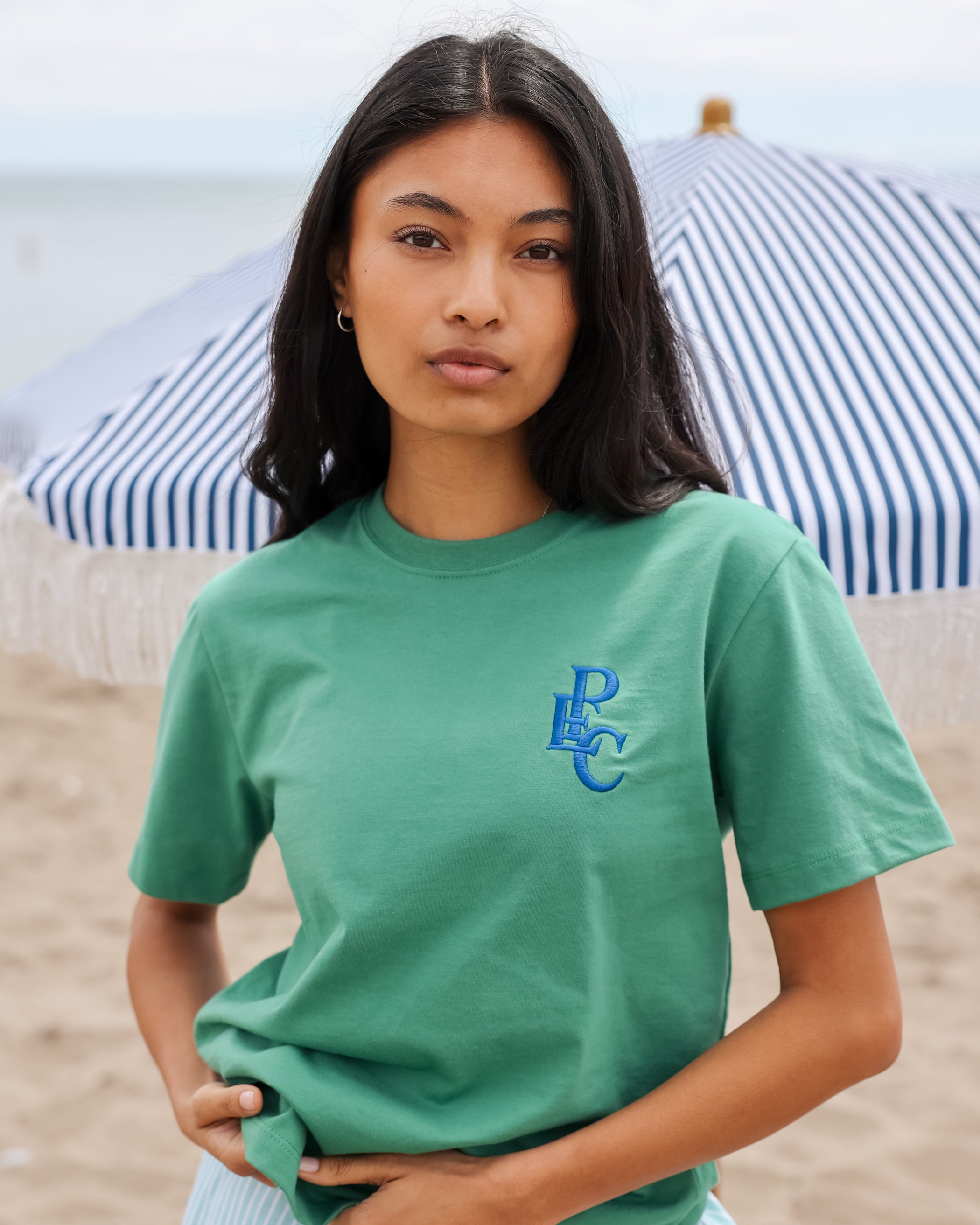 Made in Canada 100% Organic Cotton Prince Edward County Tee Green - Unisex - Province of Canada