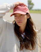 100% Cotton Made in Canada Baseball Hat Faded Red - Province of Canada