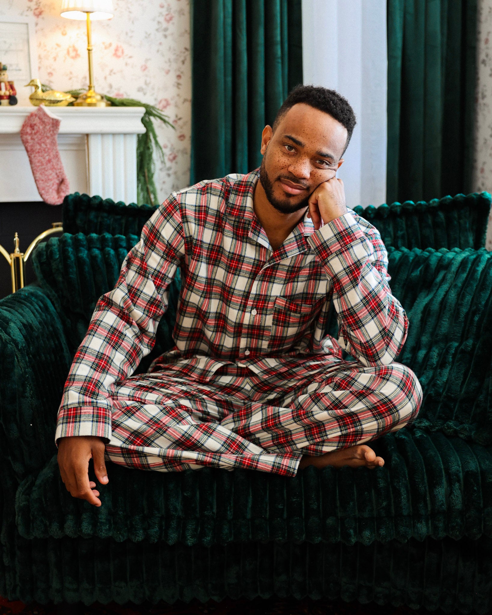 Made in Canada 100% Cotton Marley Plaid Flannel Pyjama Shirt - Unisex - Province of Canada