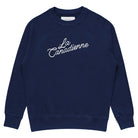 Made in Canada 100% Cotton La Canadienne Sweatshirt Navy Blue - Womens - Province of Canada