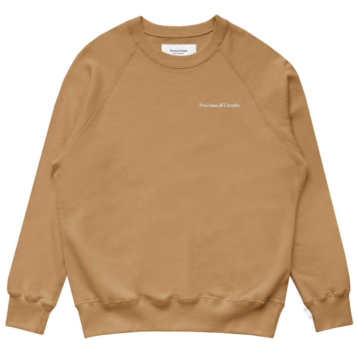 Made in Canada - French Terry Sweatshirt Camel - Unisex - Province of Canada