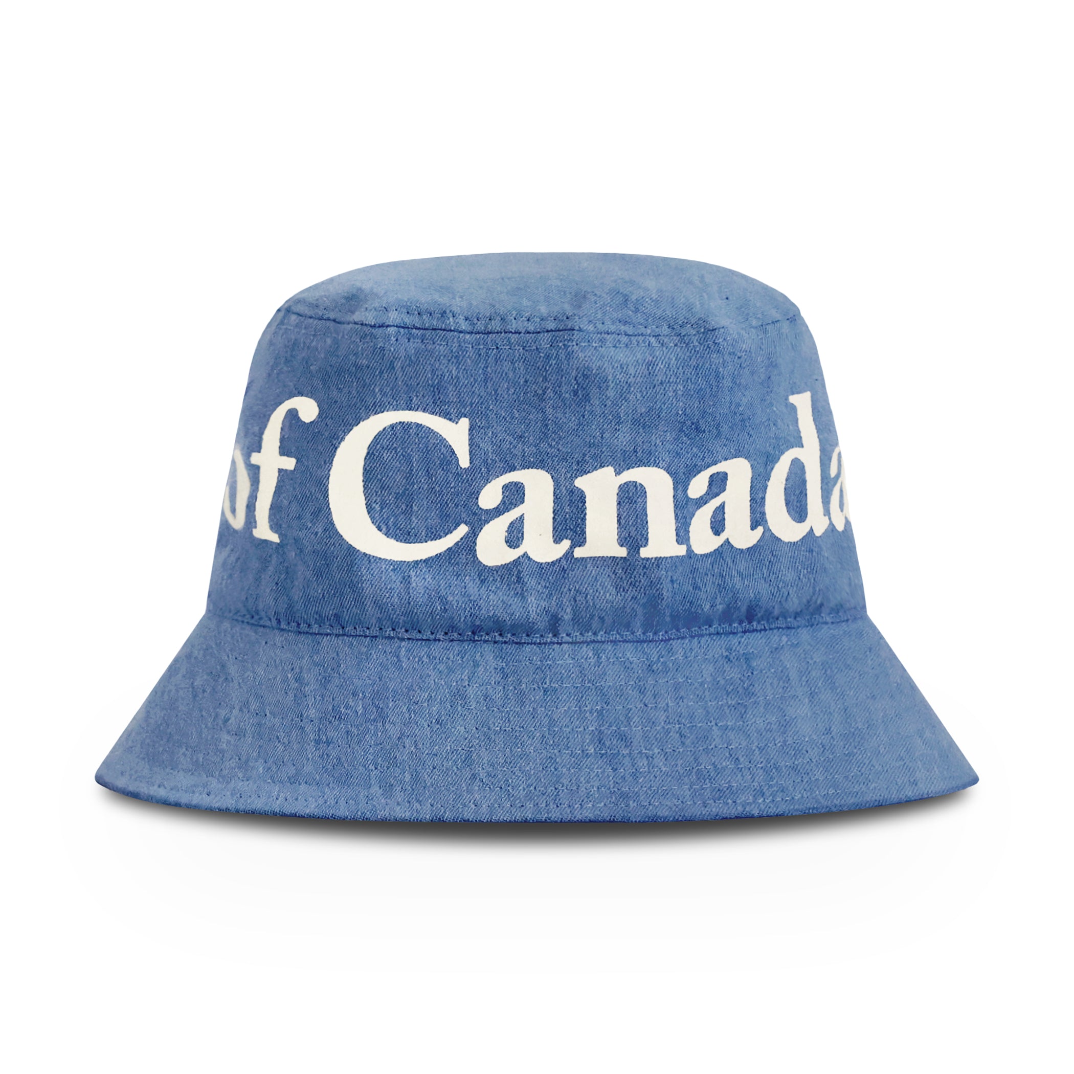 Made in Canada 100% Cotton Wordmark Bucket Hat Denim - Province of Canada