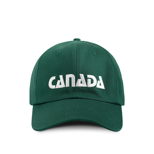 Made in Canada 100% Cotton Baseball Hat Forest Green - Province of Canada