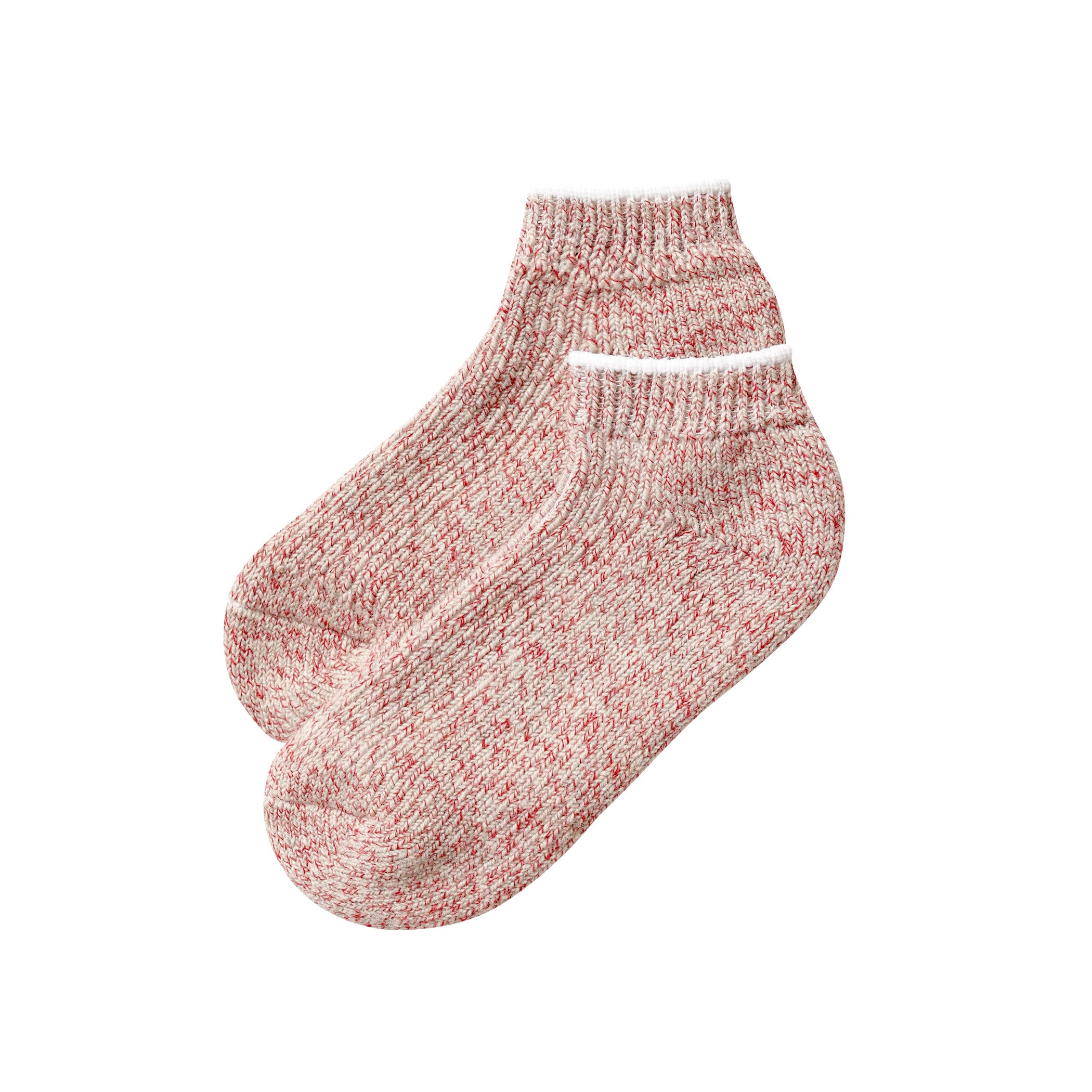 Made in Canada Slipper Sock Heather Red - Province of Canada