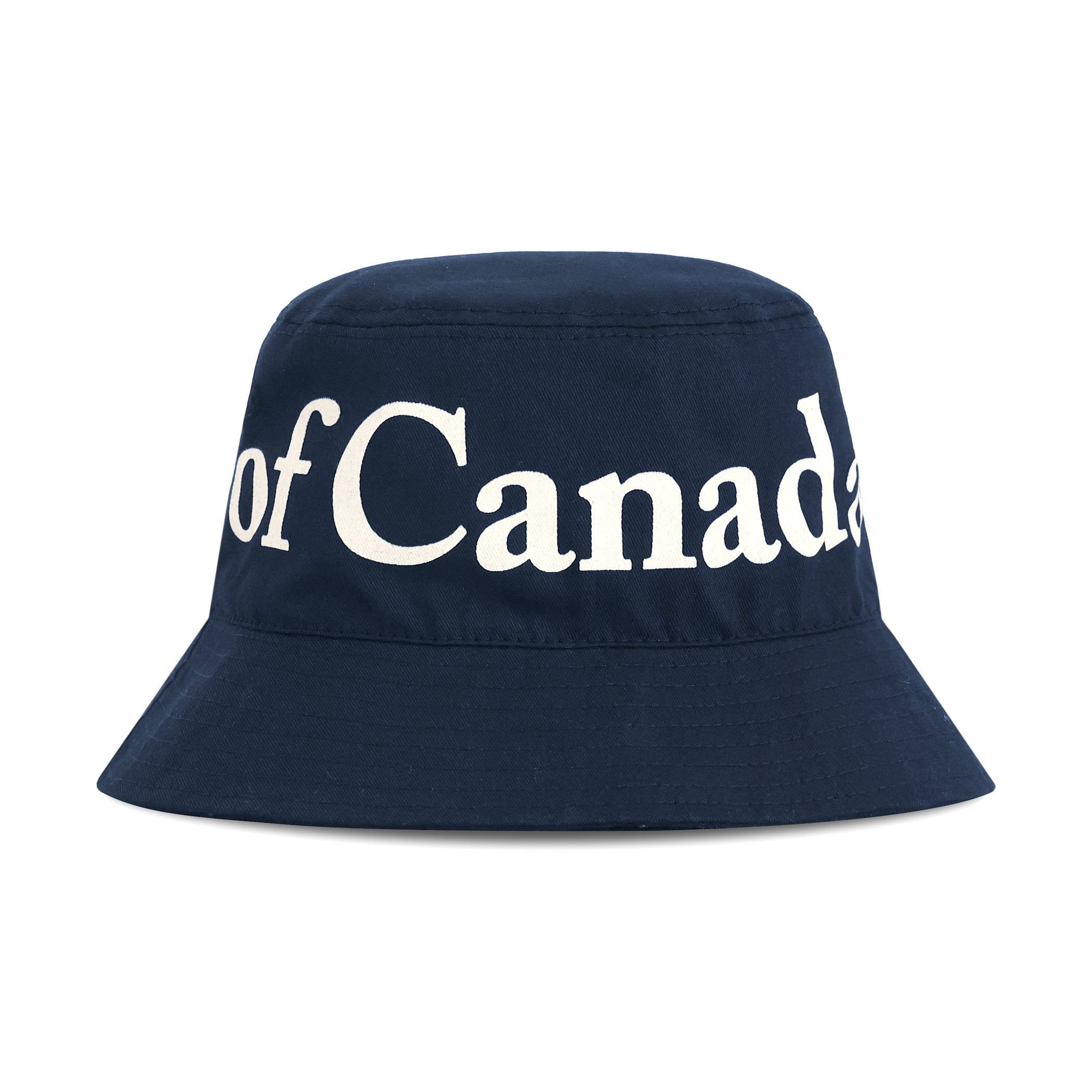 100% Cotton Made in Canada Wordmark Bucket Hat Navy - Province of Canada