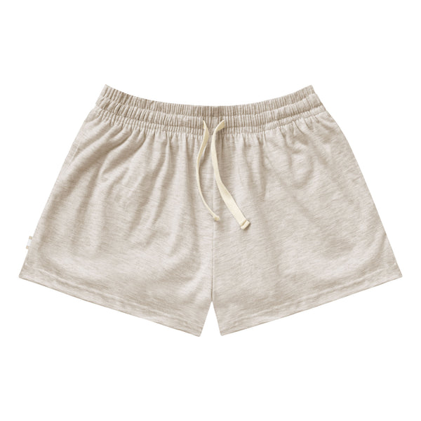 Made in Canada 100% Cotton Weekend Short Oatmeal - Womens - Province of Canada