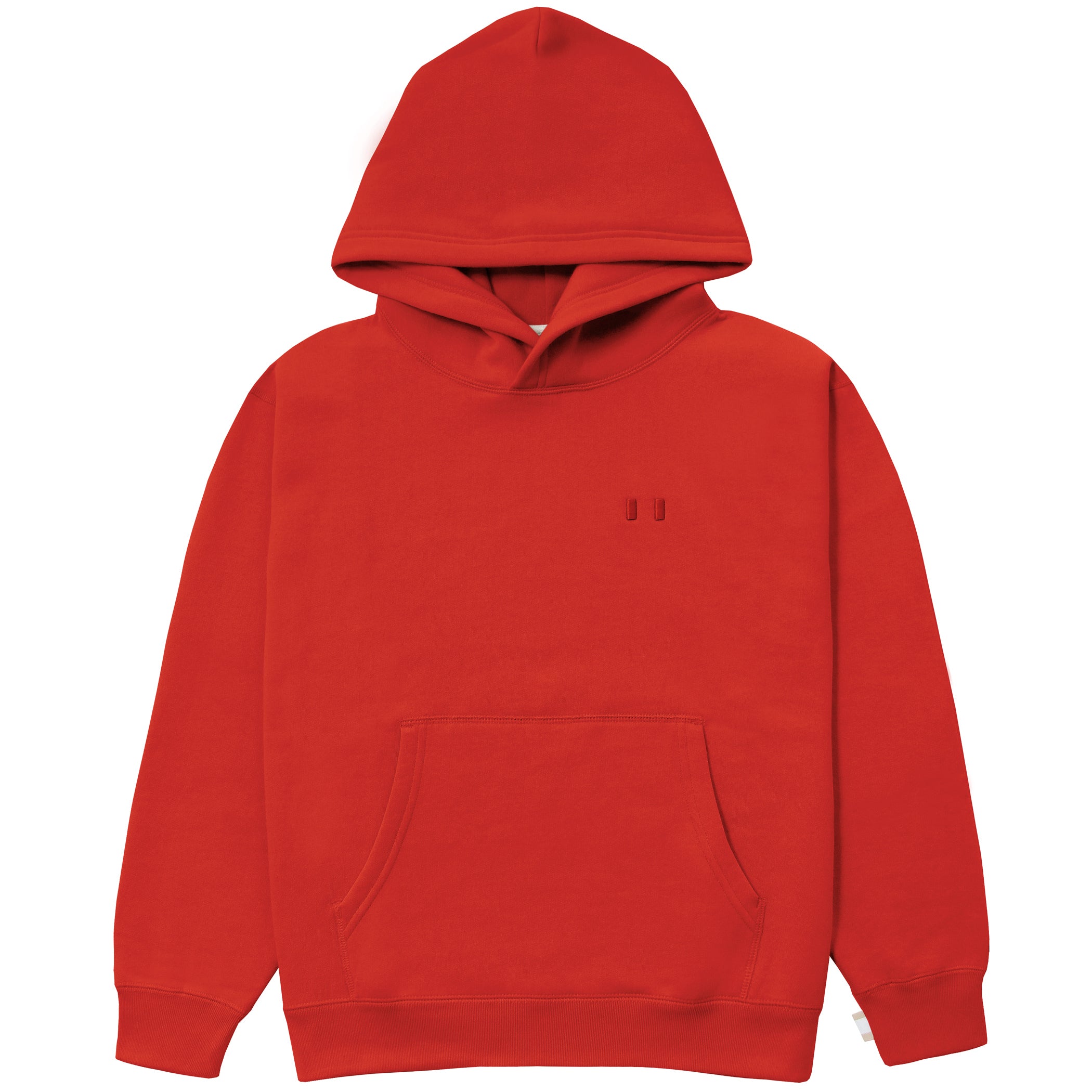 Made in Canada Flag Fleece Hoodie Red - Unisex - Province of Canada