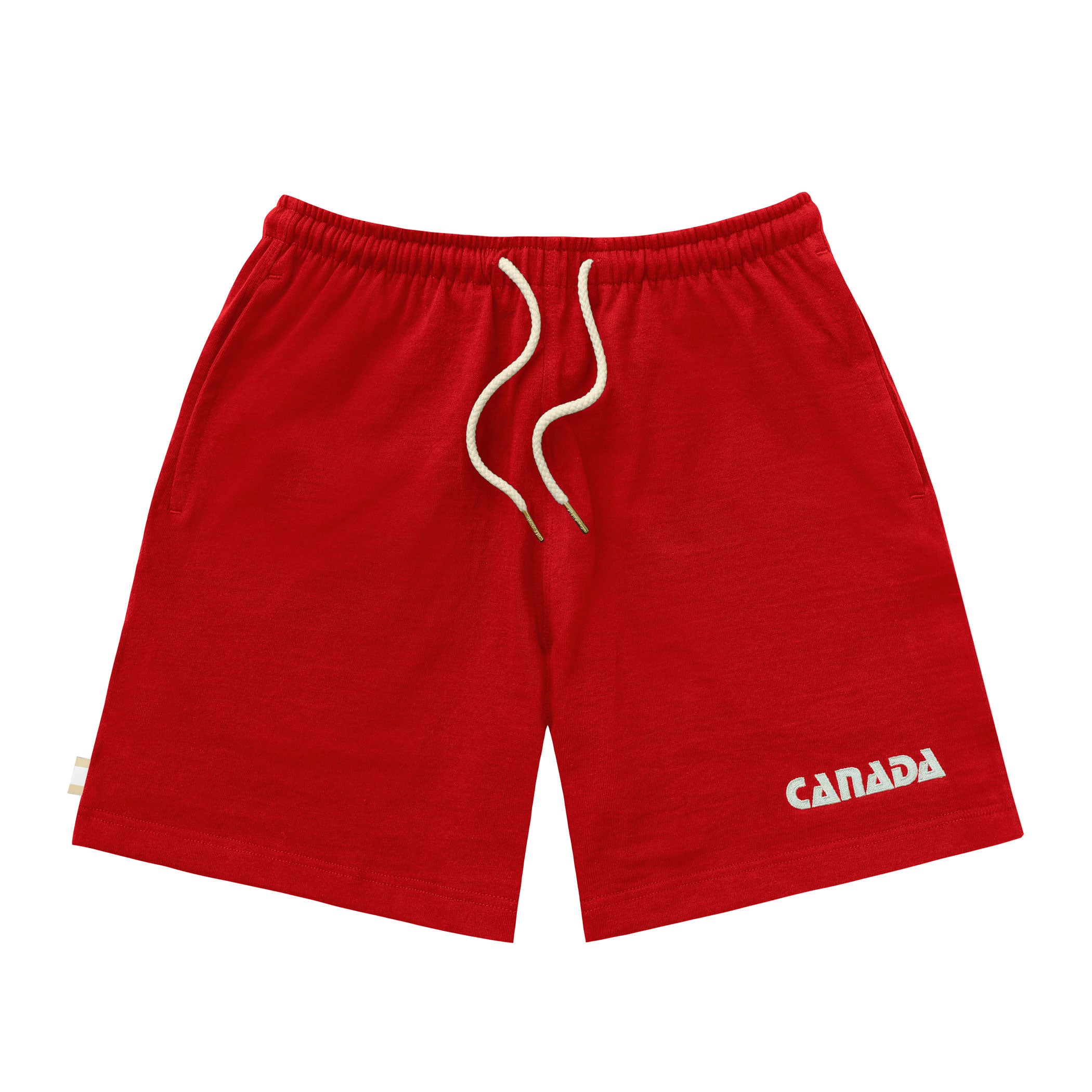 Made in Canada 100% Cotton Canada Shorts Red - Unisex - Province of Canada