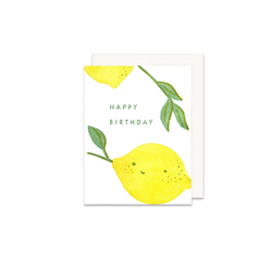 Lemony Birthday Greeting Card - Made in Canada - Province of Canada