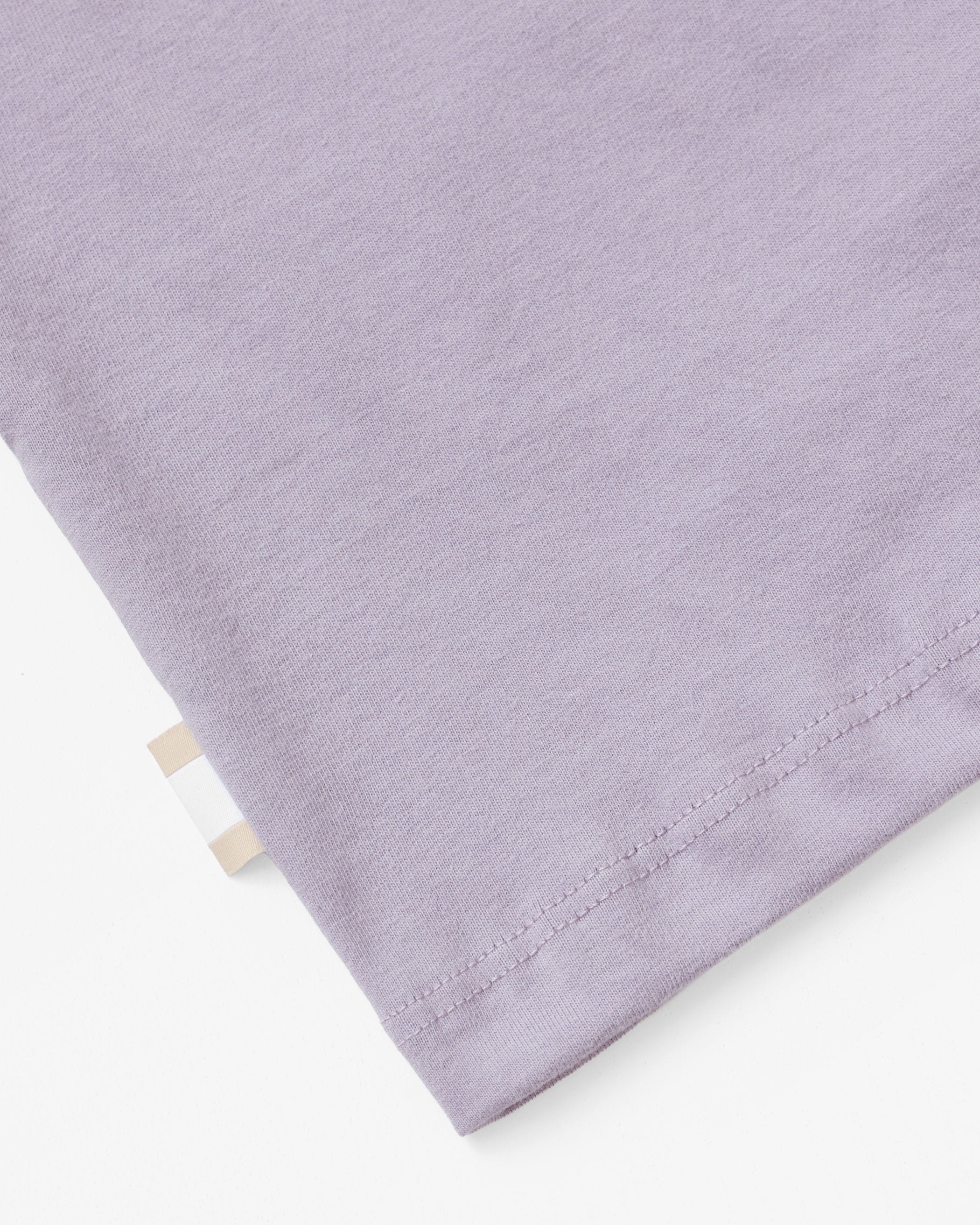Made in Canada 100% Certified Organic Cotton Monday Crop Top Tee Mauve Lavender Purple - Province of Canada