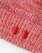 Made in Canada 100% Cotton Flag Cotton Knit Toque Heather Red - Province of Canada