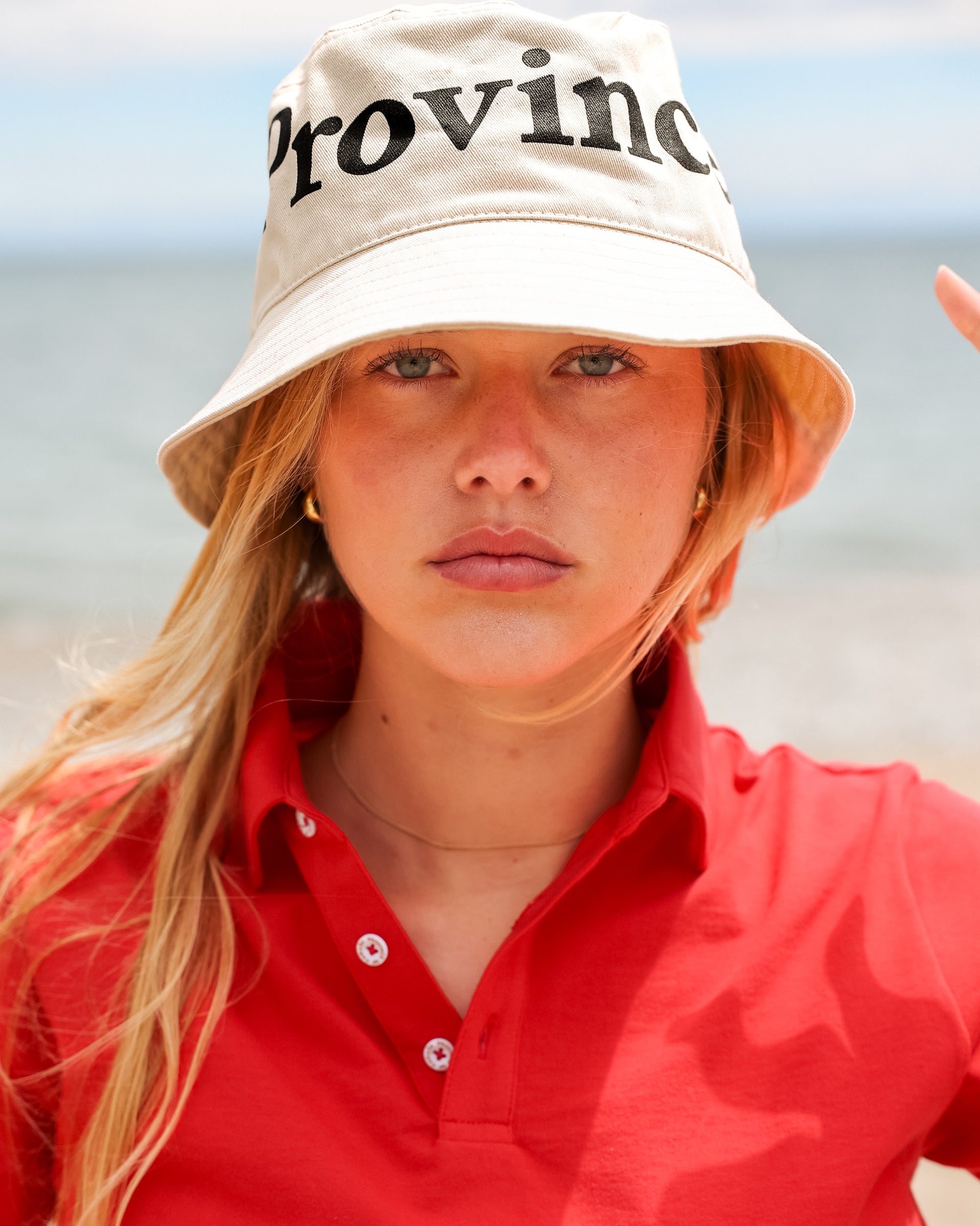 Made in Canada 100% Cotton Wordmark Bucket Hat Natural - Province of Canada