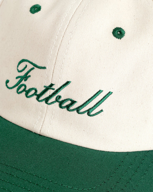 Made in Canada 100% Cotton Royal Blue Natural Football Script Baseball Hat - Province of Canada