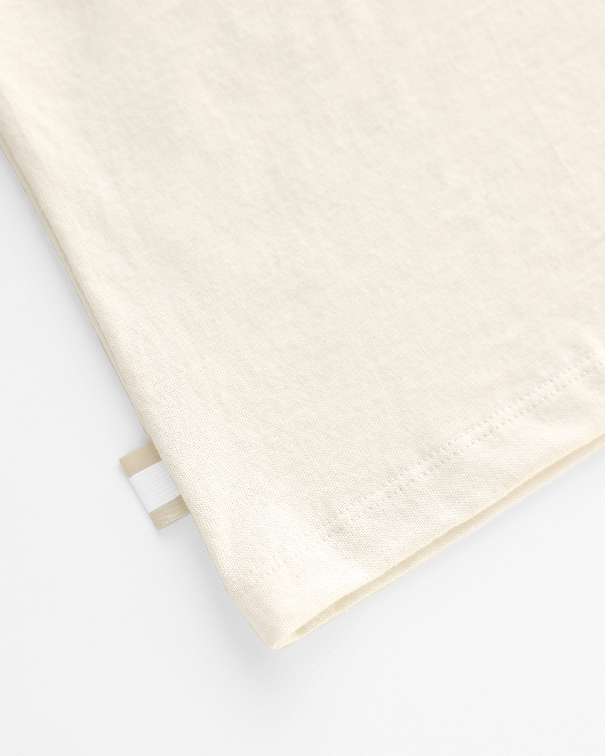 Made in Canada Organic Cotton Heart Tee Natural - Unisex - Province of Canada