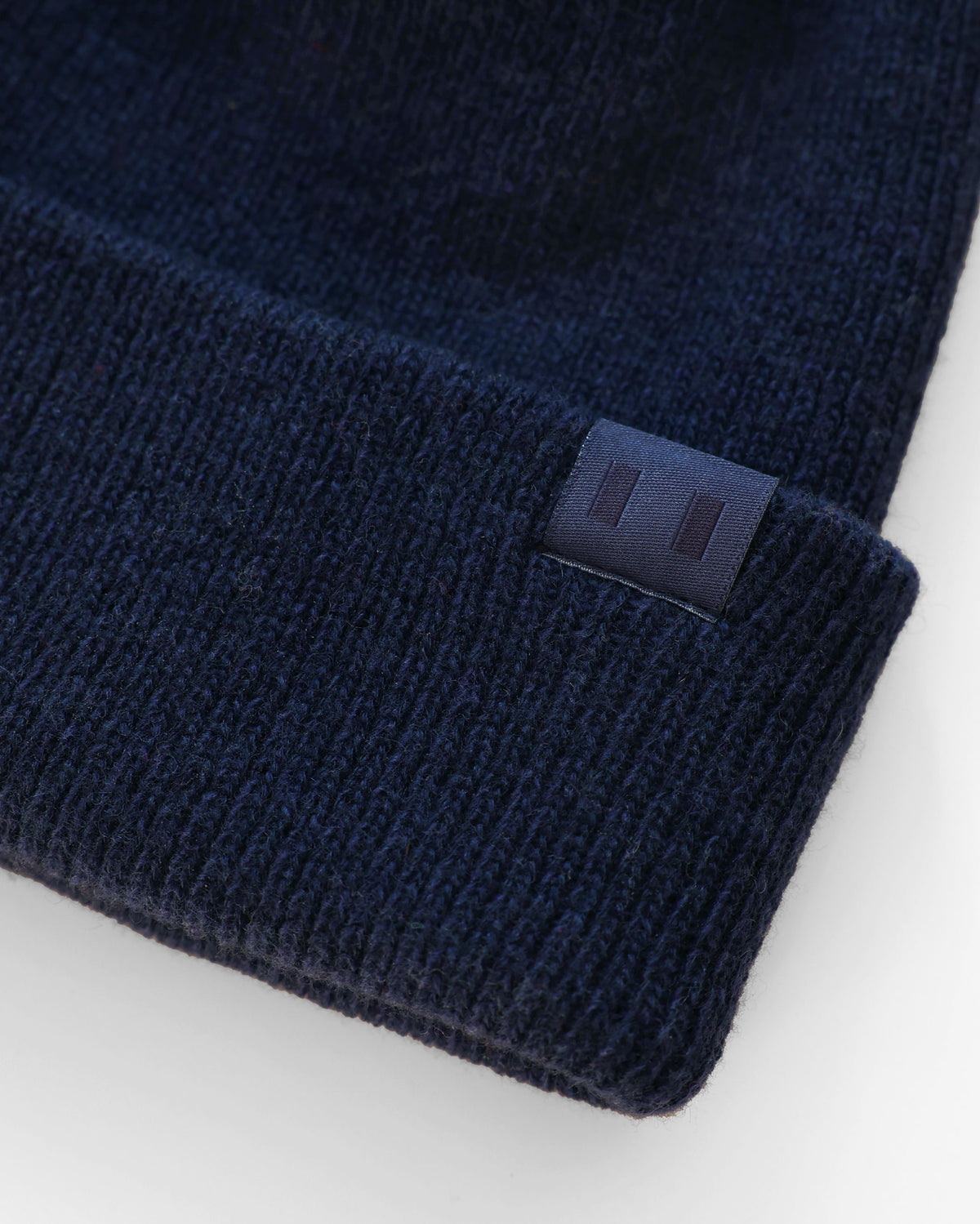 Made in Canada - Cashmere Wool Rib Toque Blue - Province of Canada