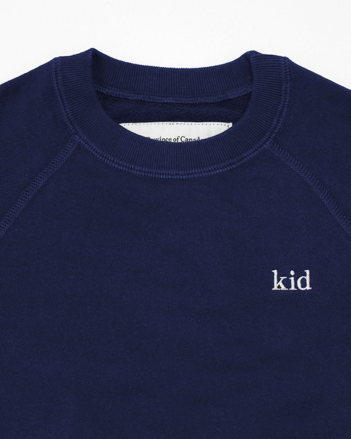 Made in Canada The Kid Sweatshirt Navy Unisex - Province of Canada
