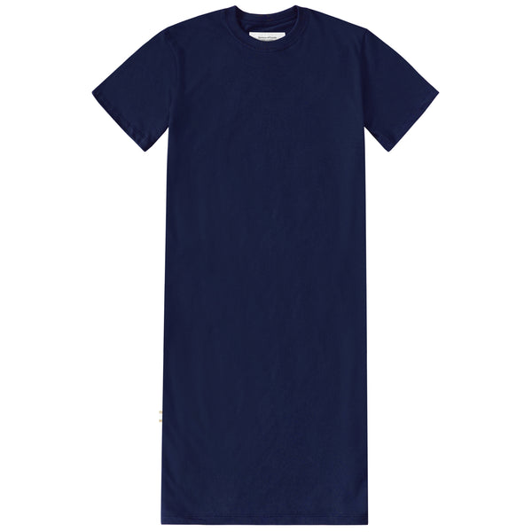Midi T-shirt Dress Navy - Made in Canada - Province of Canada