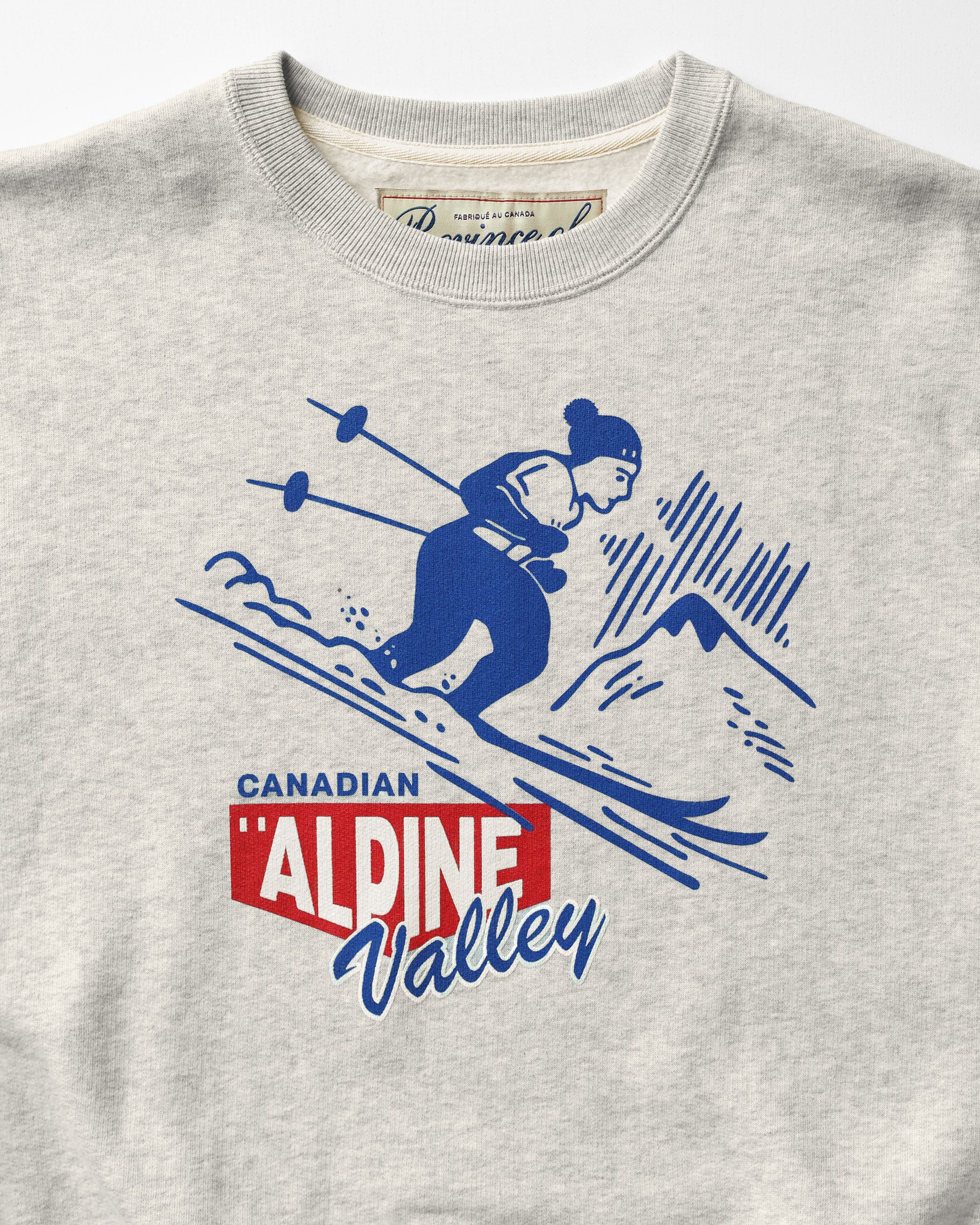 Made in Canada Fleece Alpine Valley Sweatshirt Eggshell - Unisex - Province of Canada