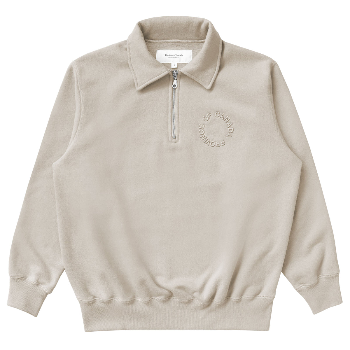 Half Zip Fleece Sweatshirt Beach - Unisex