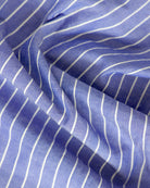 Made in Canada Pyjama Shirt Blue Stripe 100% Organic Cotton - Unisex - Province of Canada