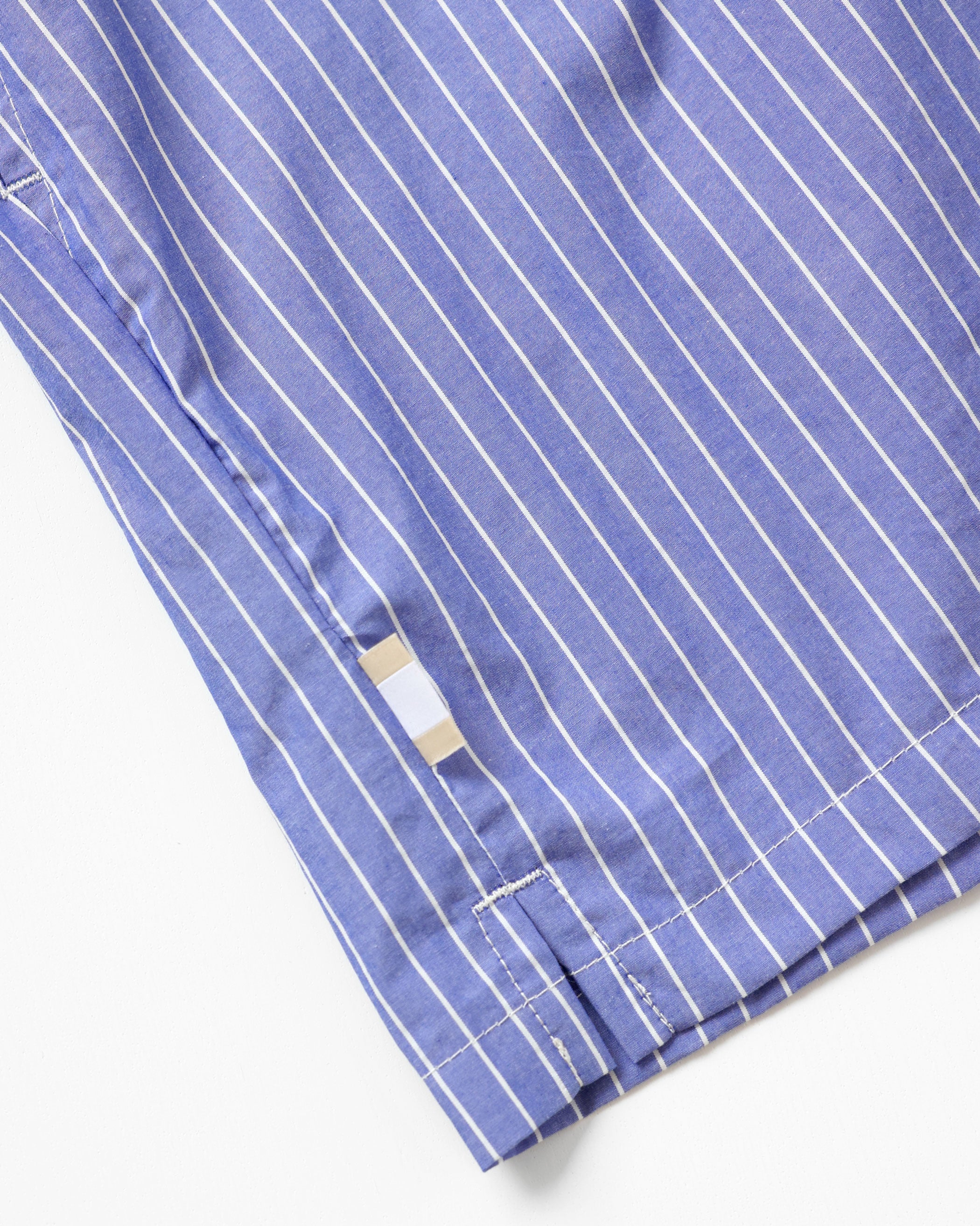 Made in Canada Pyjama Short Blue Stripe  100% Cotton - Womens - Province of Canada
