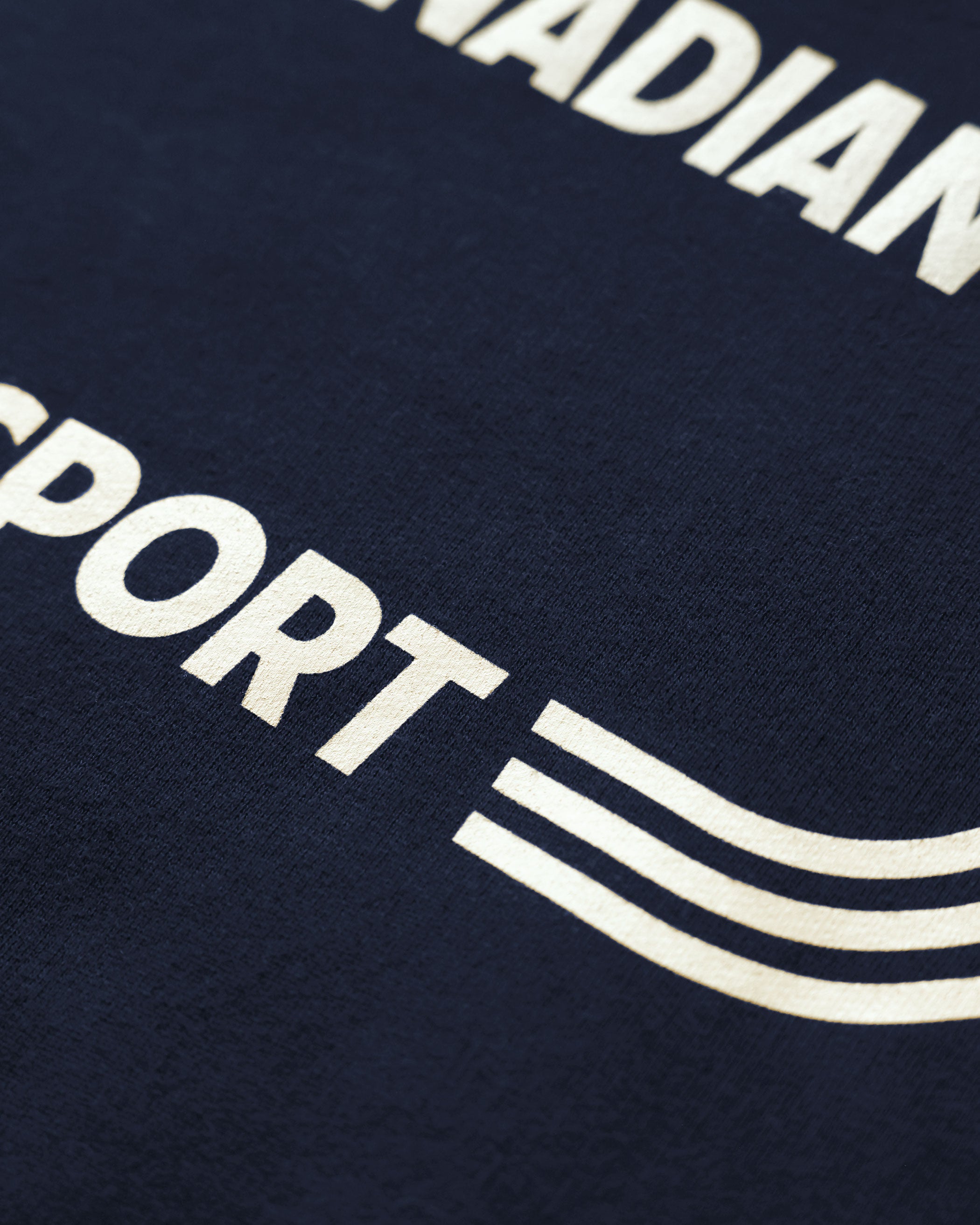 Made in Canada Fleece Canadian Sport Sweatshirt Navy - Unisex - Province of Canada