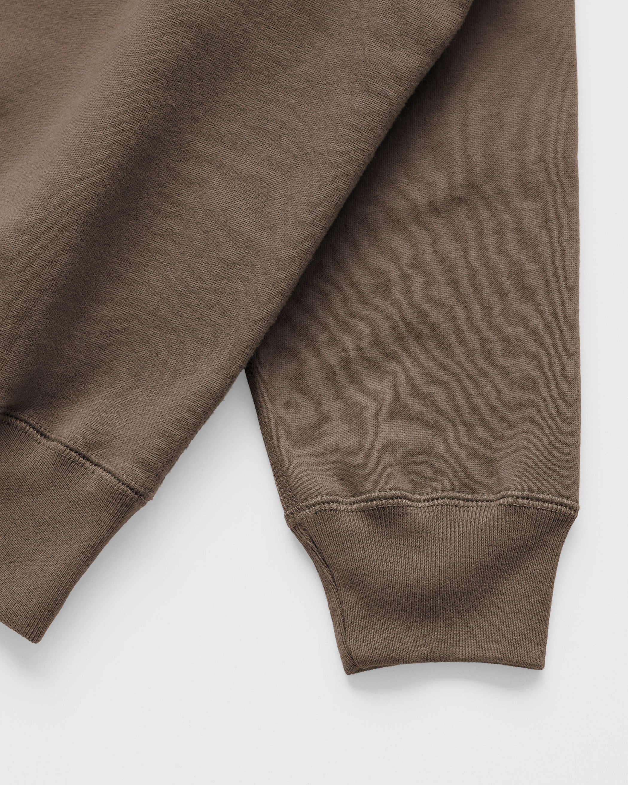 Made in Canada Half Zip Fleece Sweatshirt Chestnut - Unisex - Province of Canada
